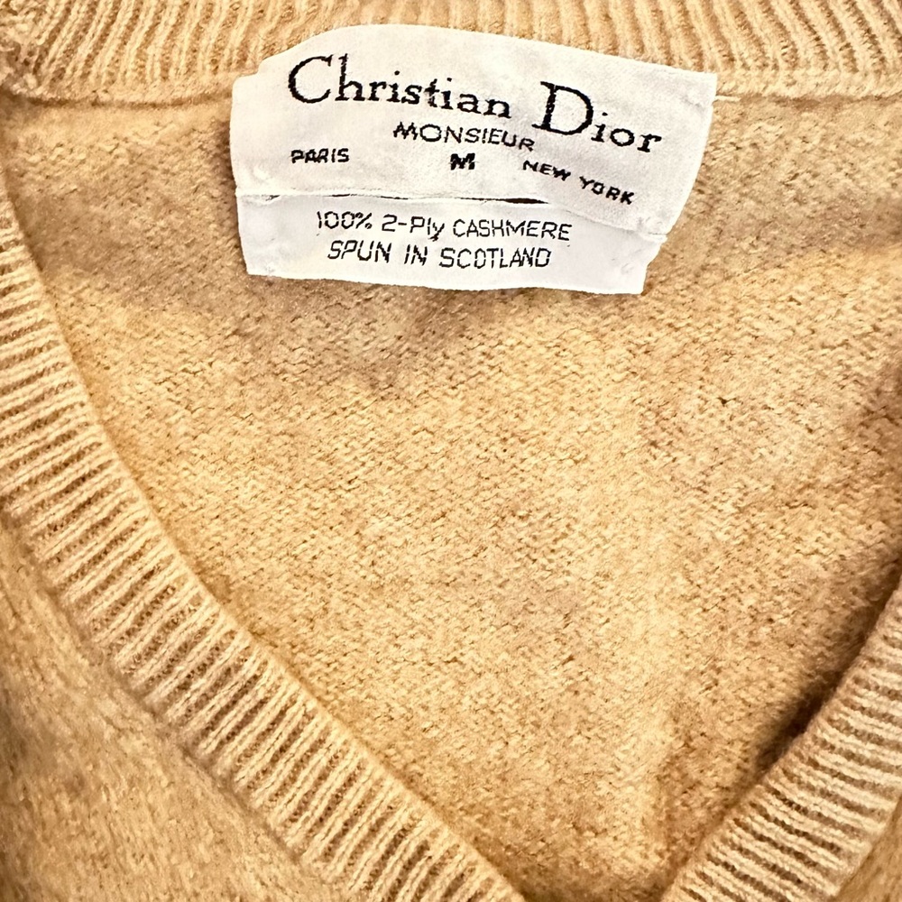 Christian Dior cashmere sweater
